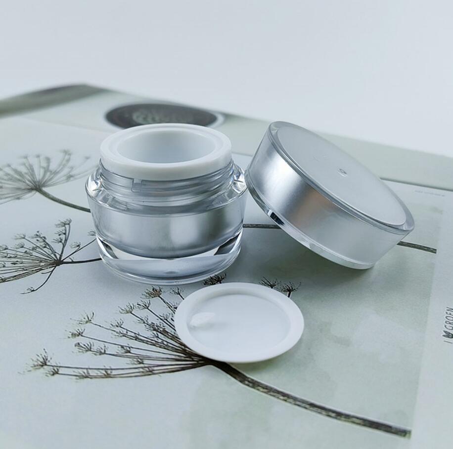 5g gold silver acrylic jar sam - Gel Refill Pack recension och pris