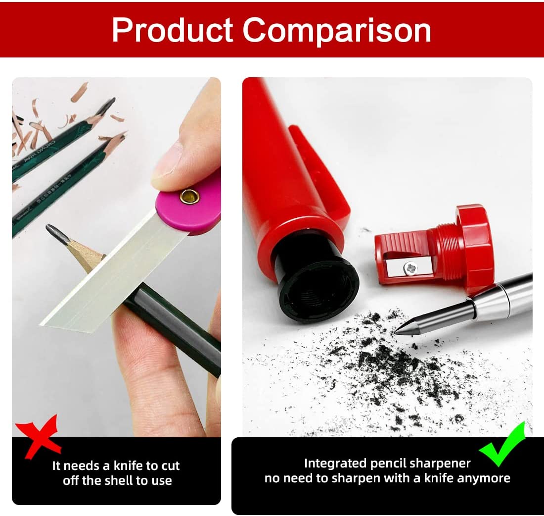 Solid Carpenter Pencil Set Woo - Staedtler Pencil Lumocolor recension och pris
